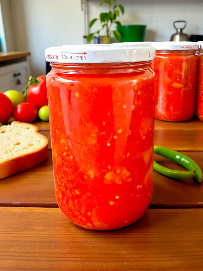 Biberli Menemen Konservesi 860 gr